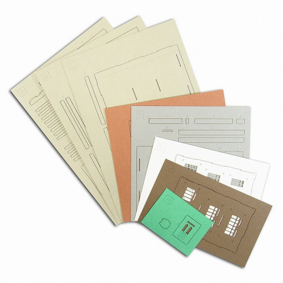 さんけい なつかしのジオラマシリーズS=1/150 ビルD (MP03-93)