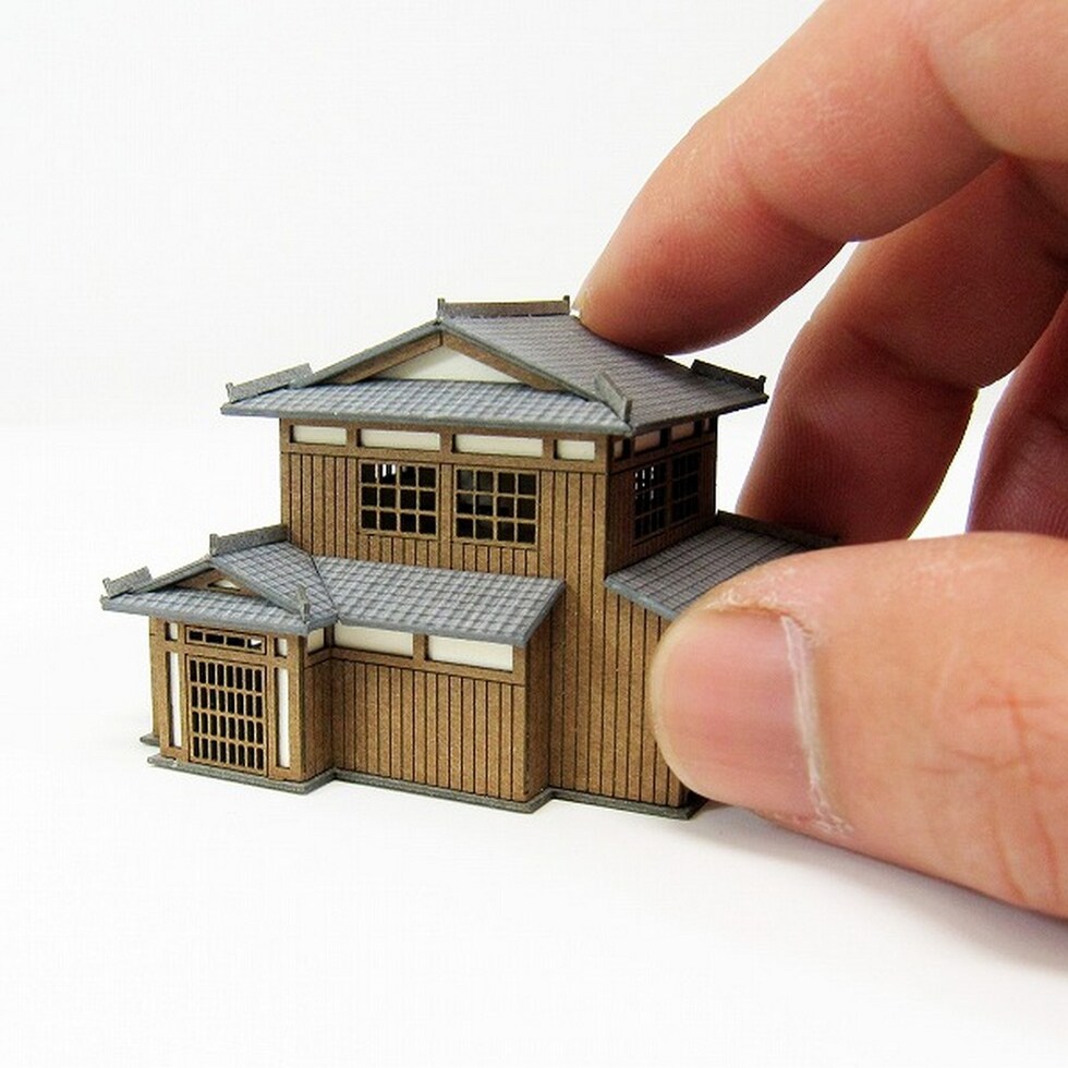 さんけい みにちゅあーと・プチ S=1/220 民家-2 (MP01-141)