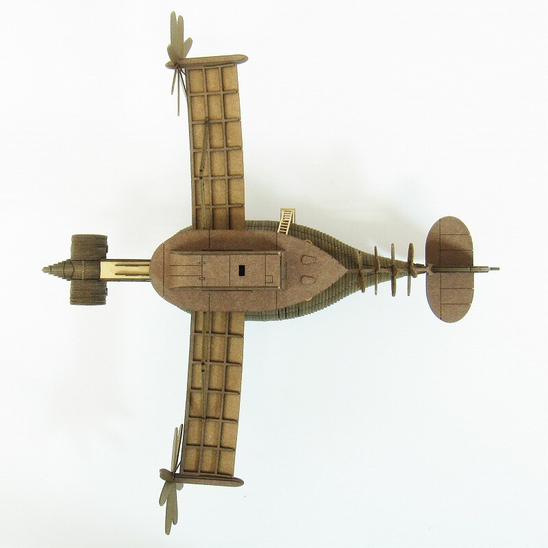 さんけい ジブリ シリーズ S=1/300 タイガーモス (MK07-17)