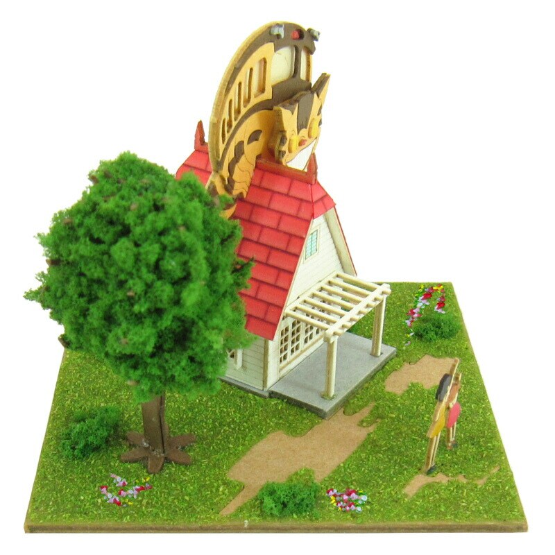 さんけい スタジオジブリ ミニ 草壁家とネコバス (MP07-02)