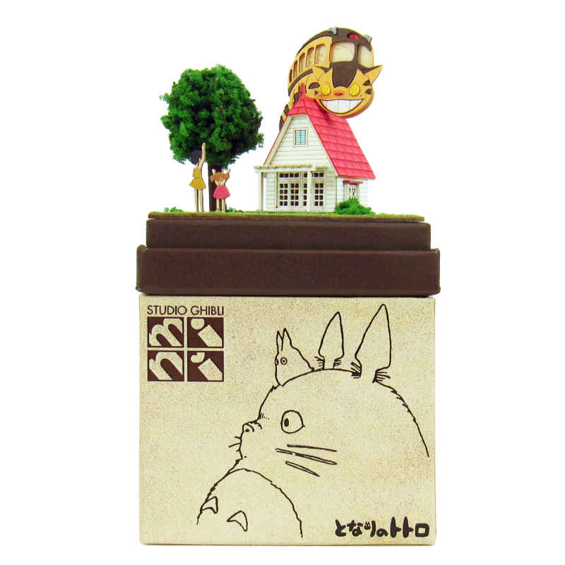 さんけい スタジオジブリ ミニ 草壁家とネコバス (MP07-02)