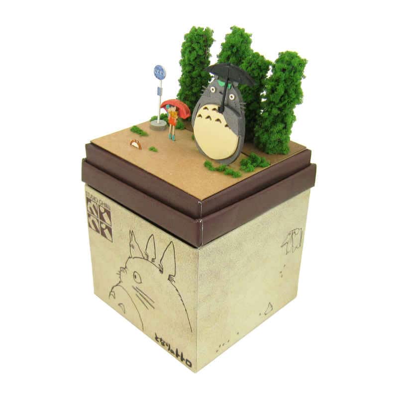 さんけい スタジオジブリ ミニ トトロとバス停 (MP07-03)