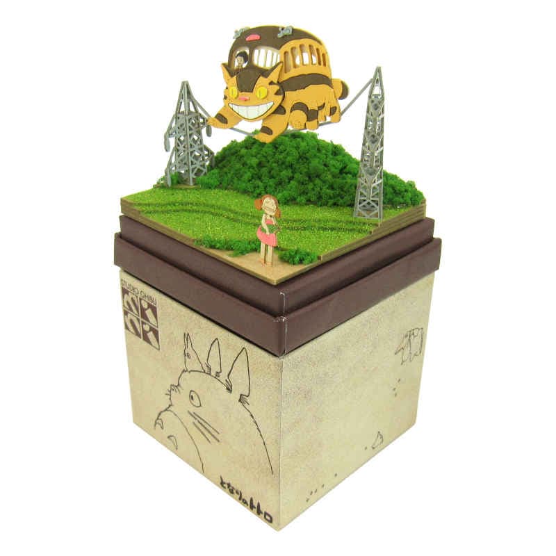 さんけい スタジオジブリ ミニ メイとネコバス (MP07-04)