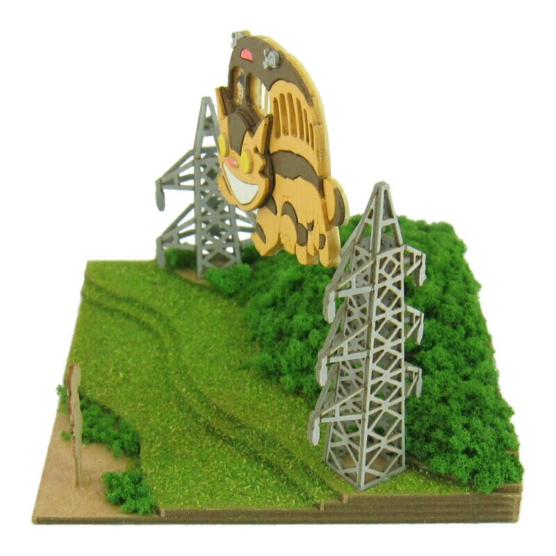 さんけい スタジオジブリ ミニ メイとネコバス (MP07-04)