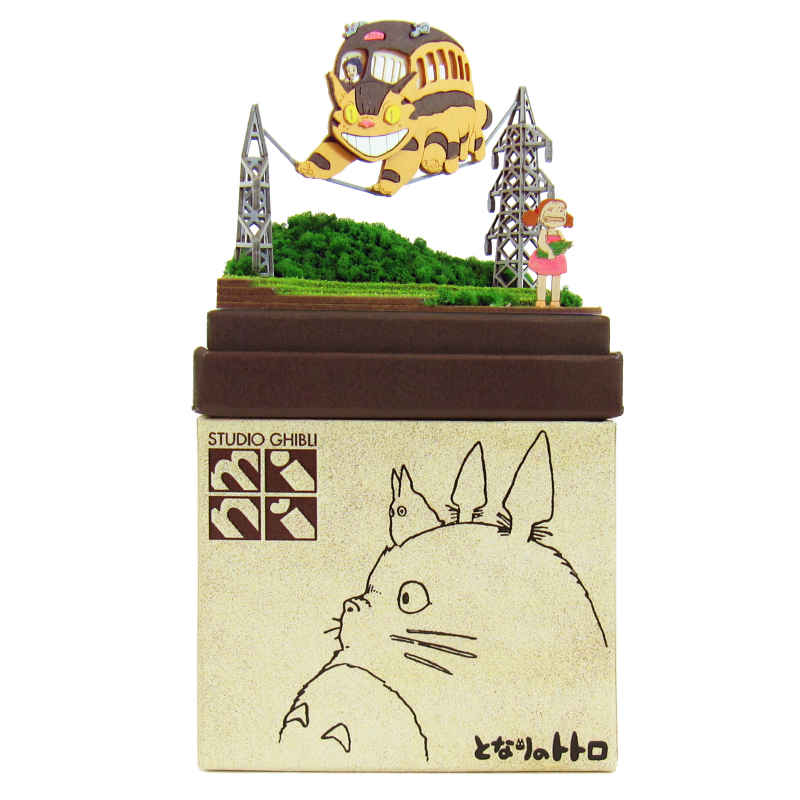 さんけい スタジオジブリ ミニ メイとネコバス (MP07-04)