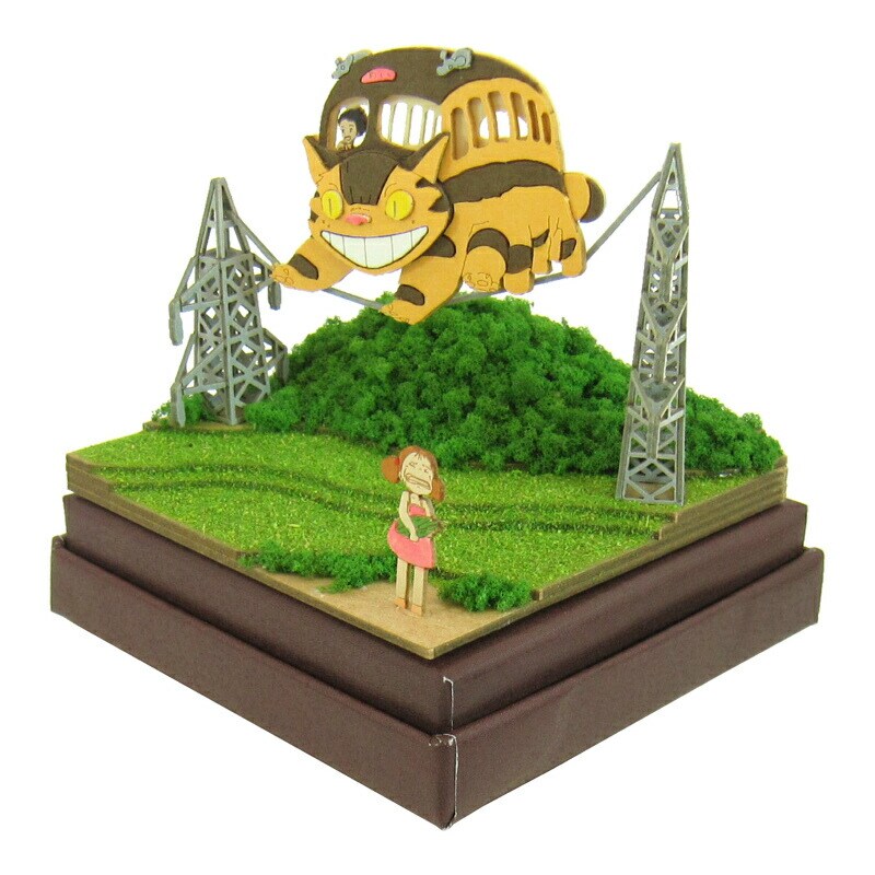 さんけい スタジオジブリ ミニ メイとネコバス (MP07-04)