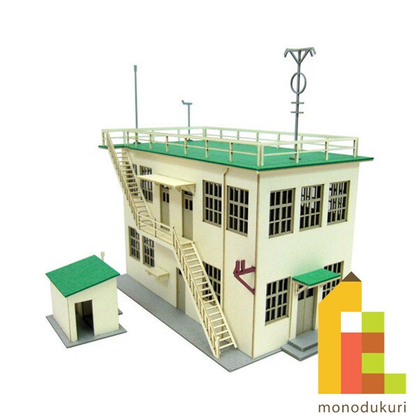 さんけい 航空情景シリーズ S=1/144 海上自衛隊創成期 航空隊指揮所 (MK08-11)