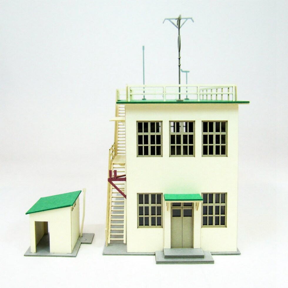 さんけい 航空情景シリーズ S=1/144 海上自衛隊創成期 航空隊指揮所 (MK08-11)