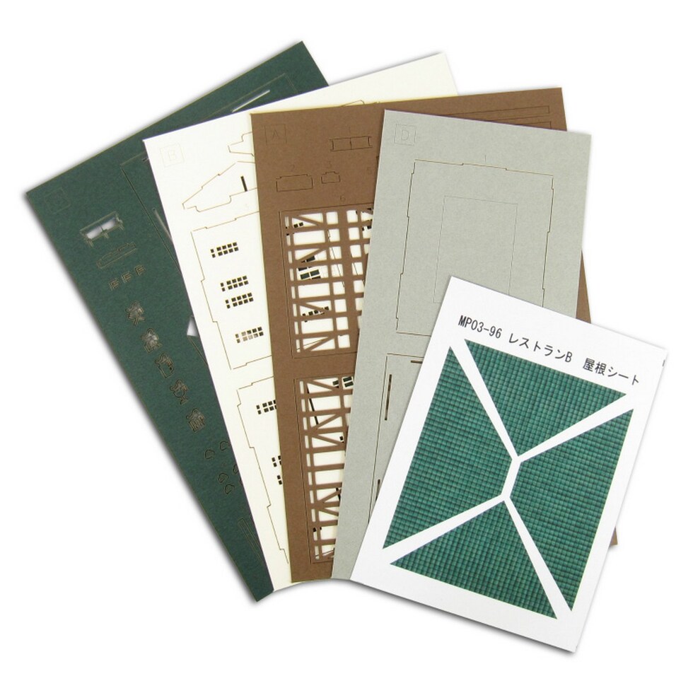 さんけい なつかしのジオラマシリーズS=1/150 レストランB (MP03-96)