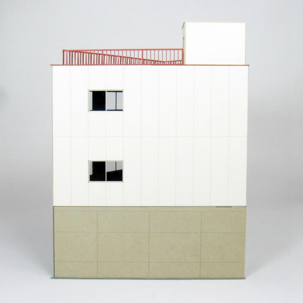 さんけい 情景 S=1/87・80 ビル-4 (MK05-51)