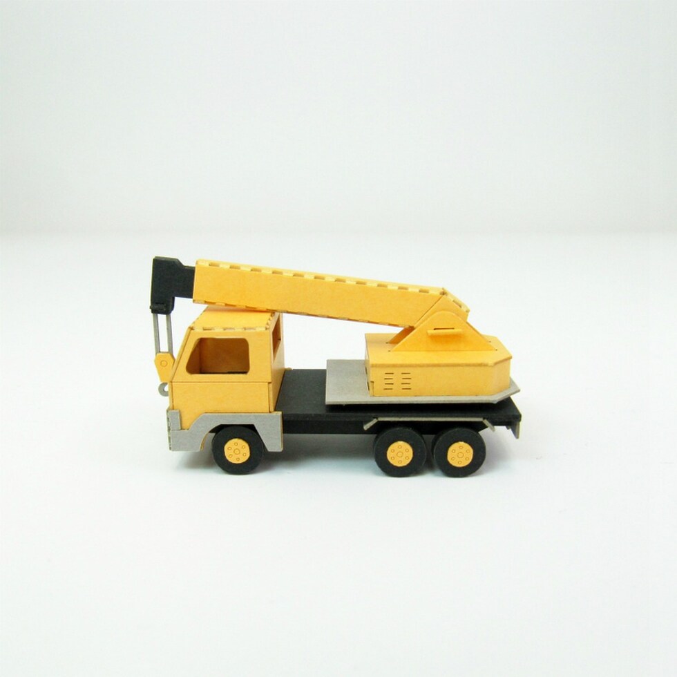 さんけい みにちゅあーと・プチ クレーン車 (MP01-145)