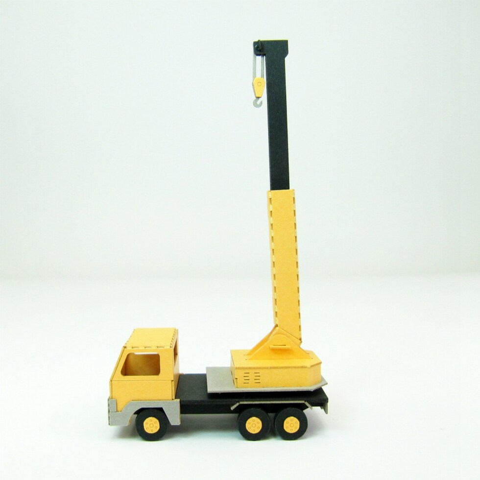 さんけい みにちゅあーと・プチ クレーン車 (MP01-145)