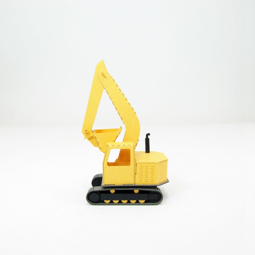 さんけい みにちゅあーと・プチ ショベルカー (MP01-146)