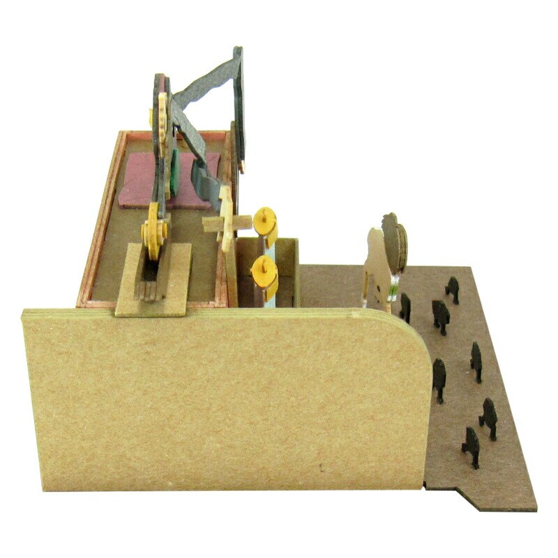 さんけい スタジオジブリ ミニ 釜爺と千尋 (MP07-12)