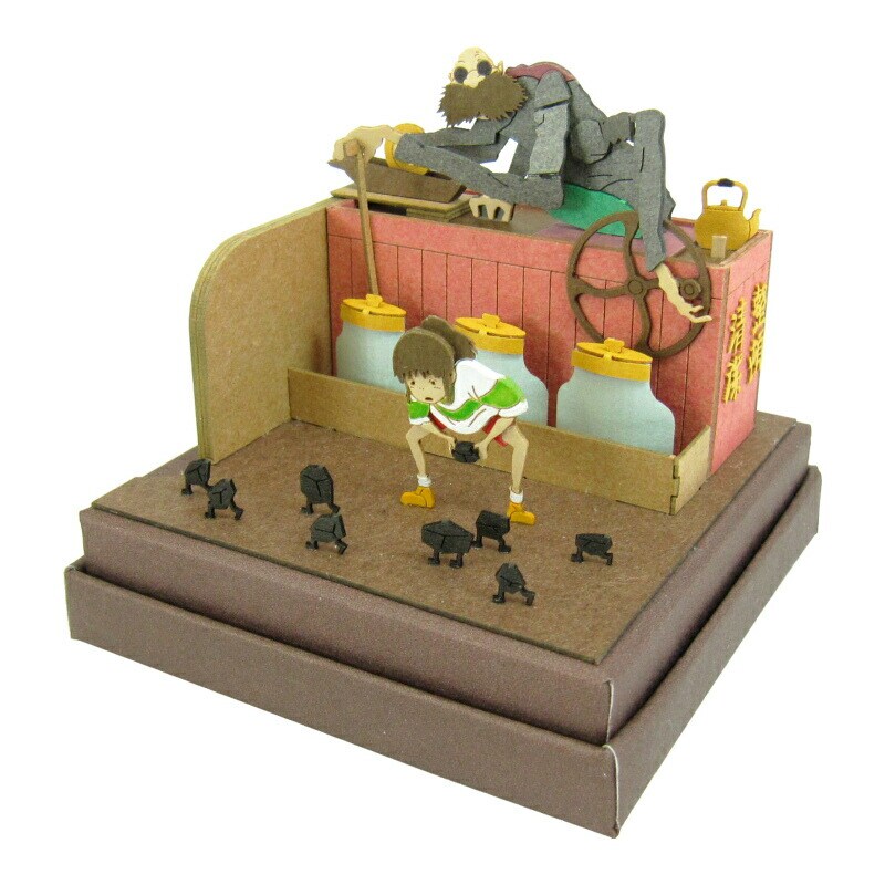 さんけい スタジオジブリ ミニ 釜爺と千尋 (MP07-12)