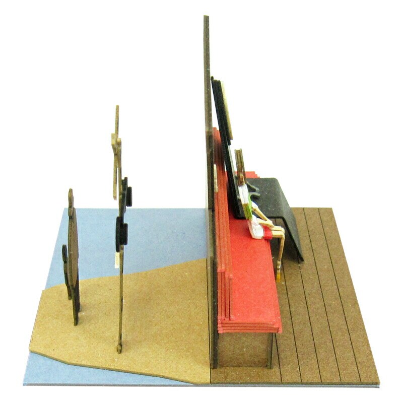 さんけい スタジオジブリ ミニ 海原電鉄に乗って (MP07-15)