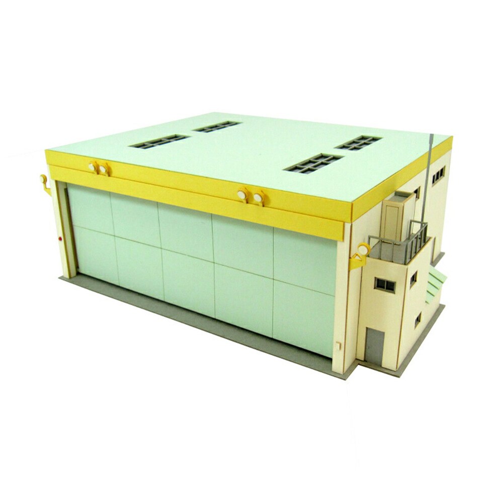 さんけい 航空情景シリーズ S=1/144 飛行クラブ機体収納庫 (MK08-12)