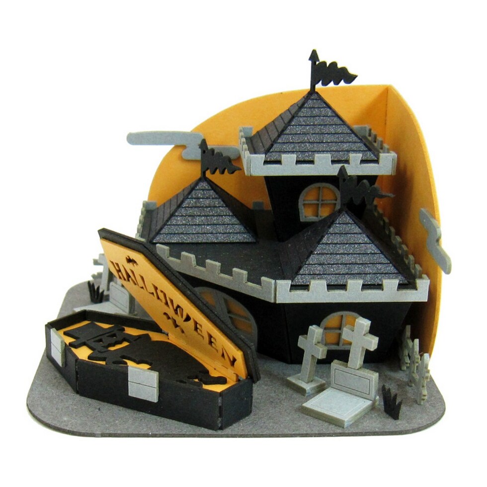 さんけい みにちゅあーとミニ ハロウィン-お城 (MP05-16)