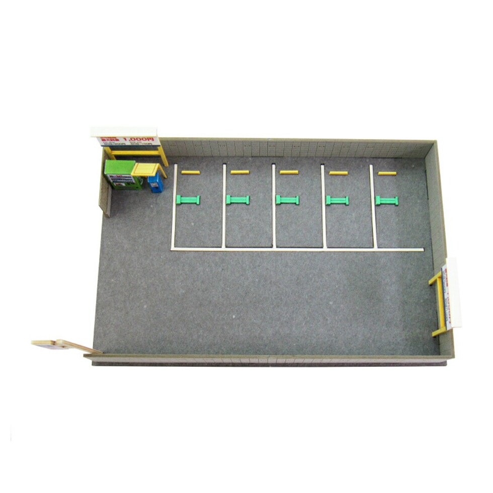 さんけい なつかしのジオラマ S=1/150 駐車場Ｂ (MP03-99)