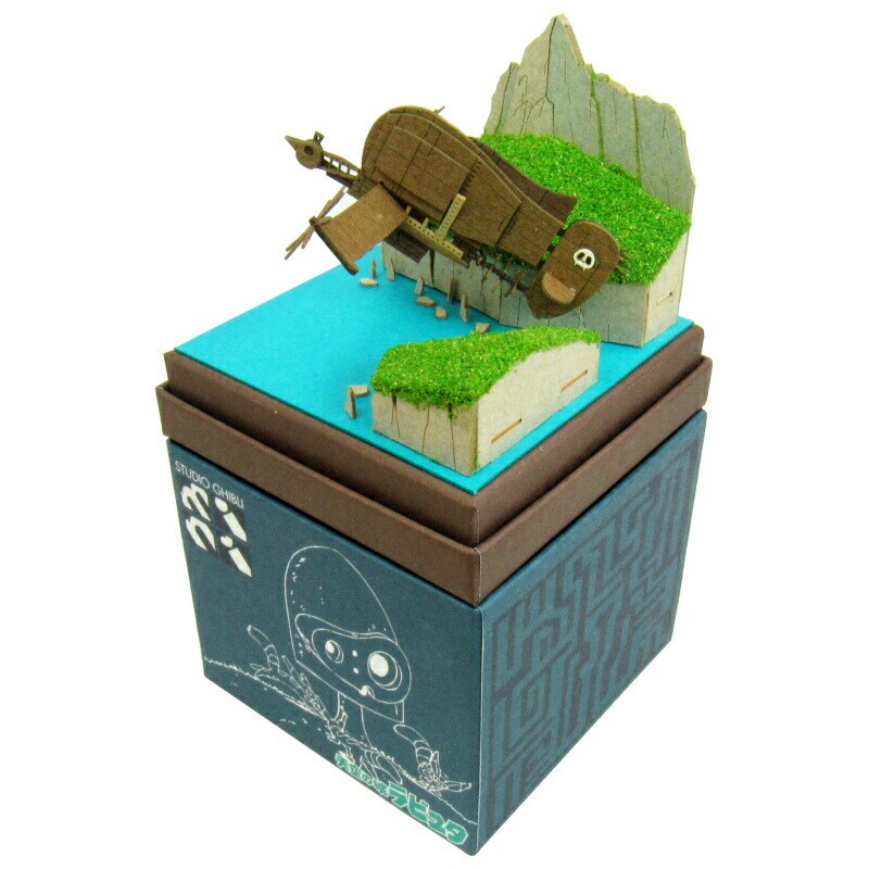 さんけい スタジオジブリ ミニ タイガーモス発進 (MP07-18)