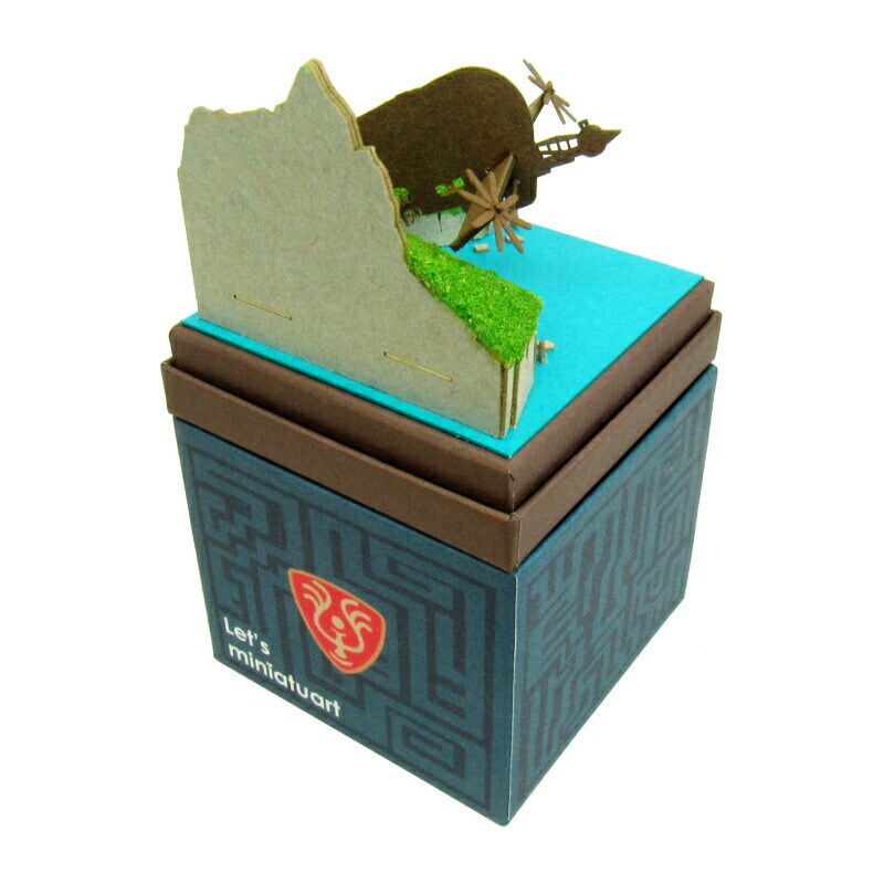 さんけい スタジオジブリ ミニ タイガーモス発進 (MP07-18)