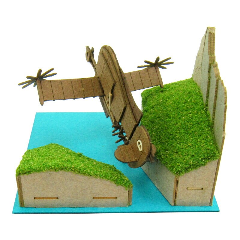 さんけい スタジオジブリ ミニ タイガーモス発進 (MP07-18)