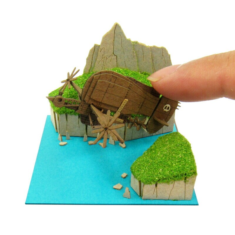 さんけい スタジオジブリ ミニ タイガーモス発進 (MP07-18)