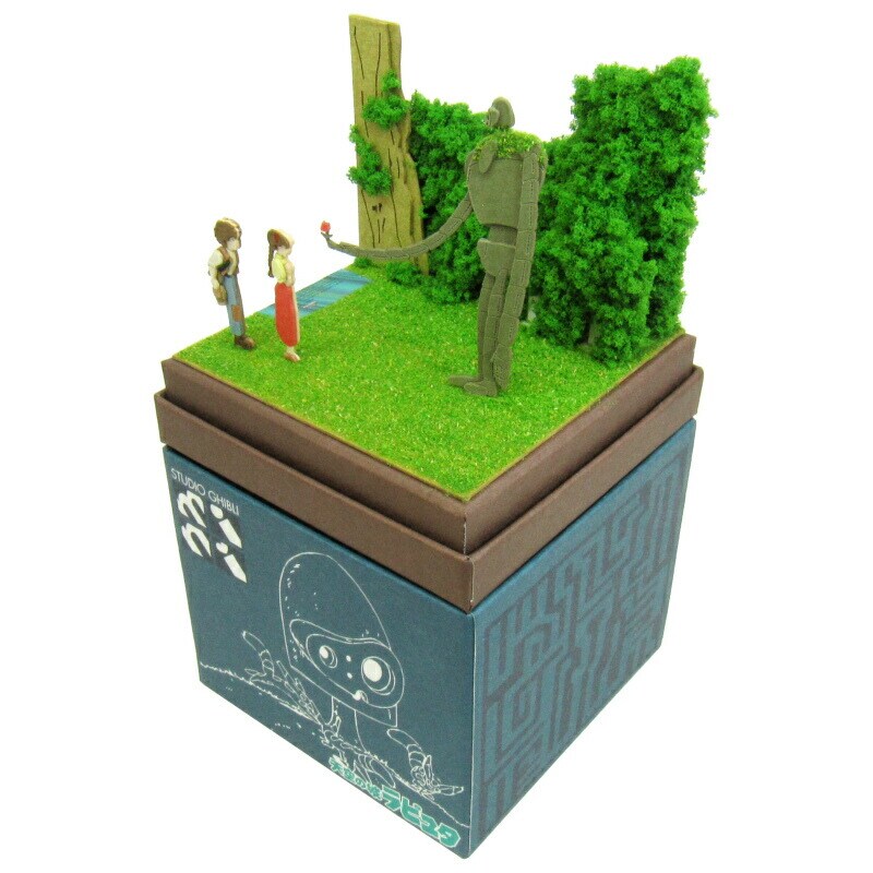 さんけい スタジオジブリ ミニ ロボット兵とシータとパズー (MP07-19)