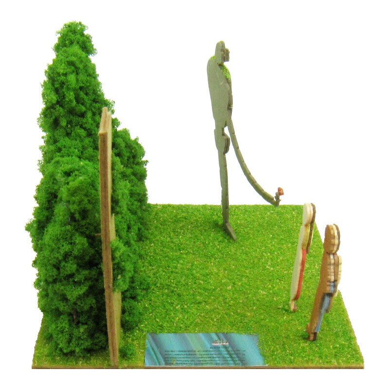 さんけい スタジオジブリ ミニ ロボット兵とシータとパズー (MP07-19)