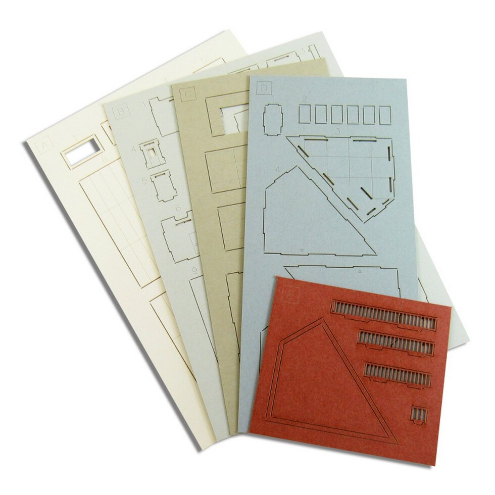 さんけい みにちゅあーと・プチ ビル-5 (MP01-149)