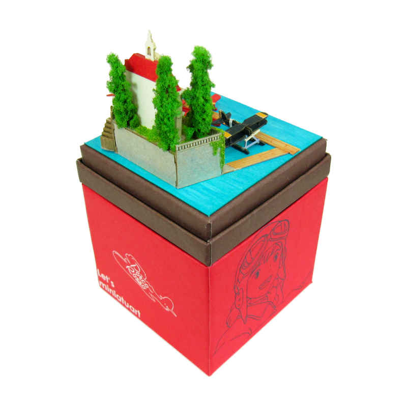 さんけい スタジオジブリ ミニ アドリアーノと飛行艇 (MP07-21)