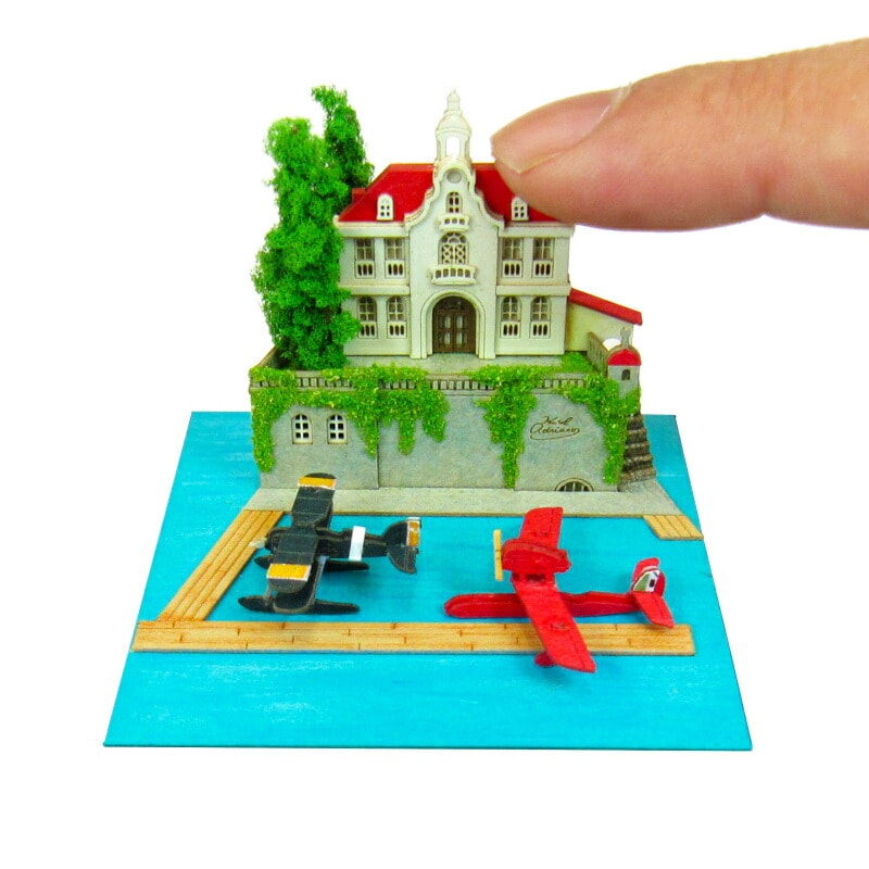 さんけい スタジオジブリ ミニ アドリアーノと飛行艇 (MP07-21)