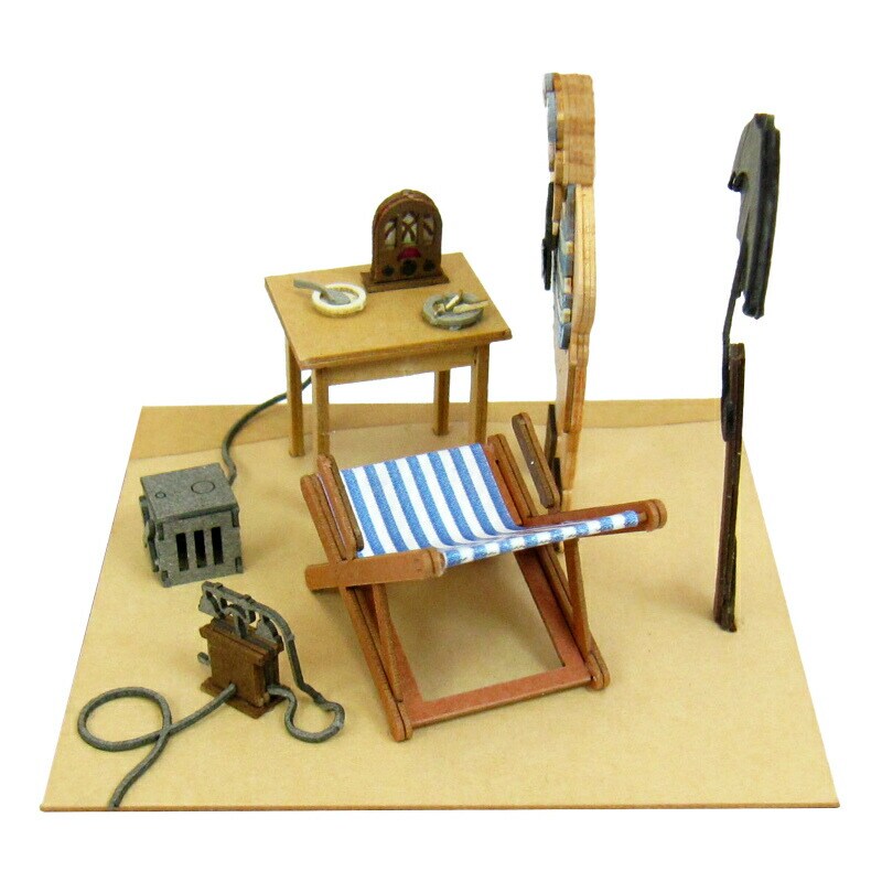 さんけい スタジオジブリ ミニ ポルコのアジト (MP07-23)