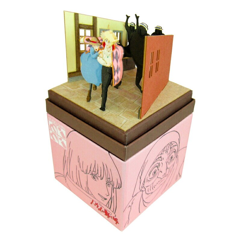 さんけい スタジオジブリ ミニ 逃げるハウルとソフィー (MP07-32)