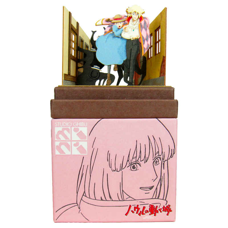 さんけい スタジオジブリ ミニ 逃げるハウルとソフィー (MP07-32)