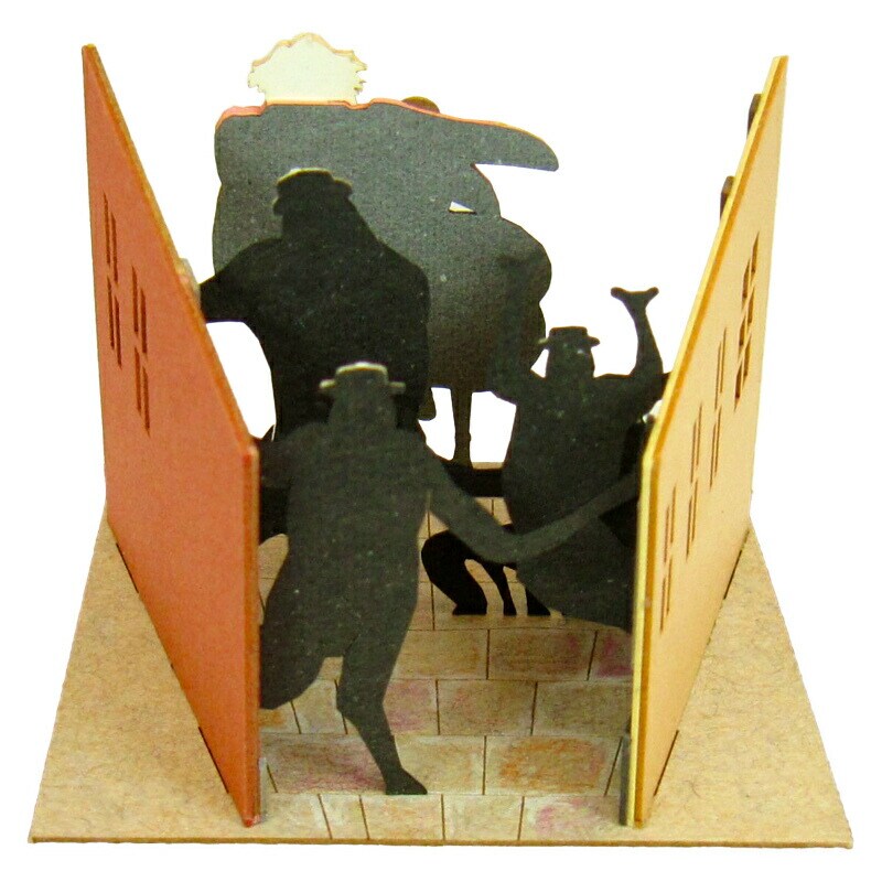 さんけい スタジオジブリ ミニ 逃げるハウルとソフィー (MP07-32)