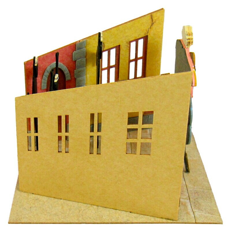 さんけい スタジオジブリ ミニ 逃げるハウルとソフィー (MP07-32)