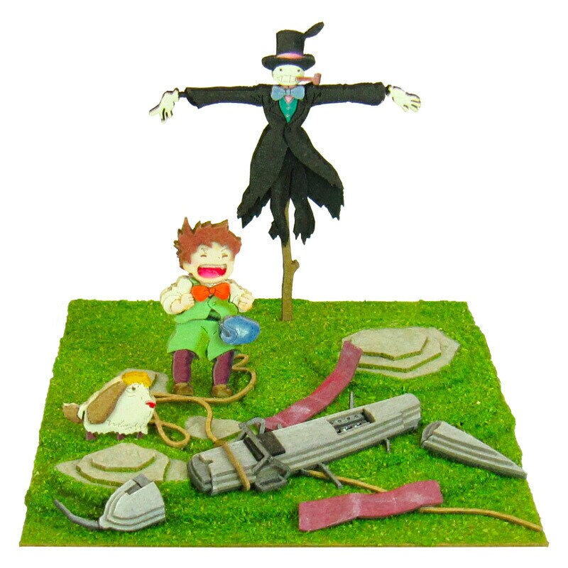 さんけい スタジオジブリ ミニ かかしのカブとマルクルとヒン (MP07-35)