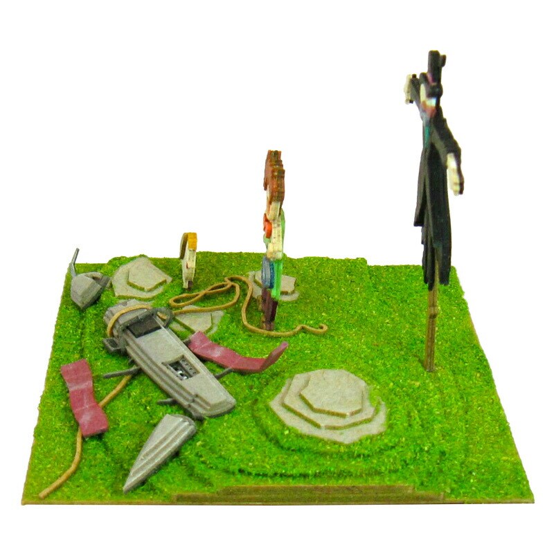 さんけい スタジオジブリ ミニ かかしのカブとマルクルとヒン (MP07-35)