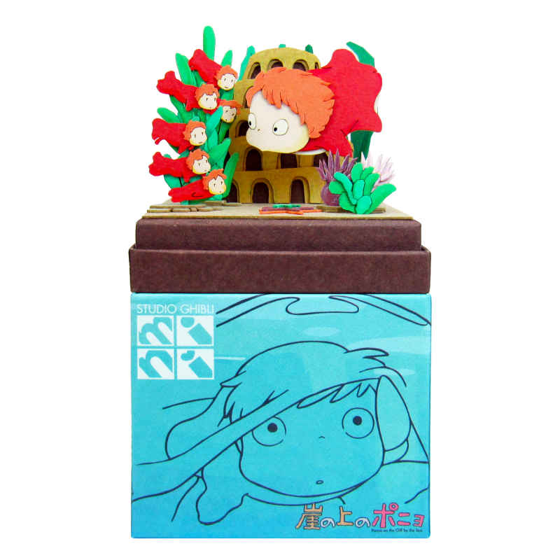 さんけい スタジオジブリ ミニ ポニョと妹たち (MP07-37)