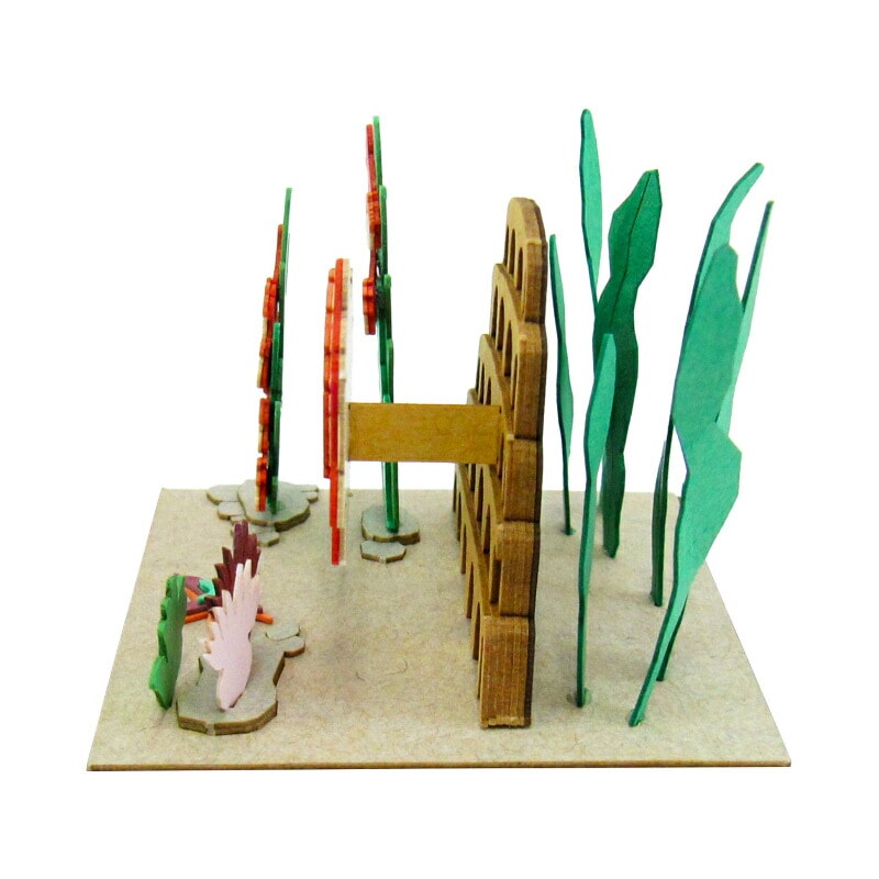 さんけい スタジオジブリ ミニ ポニョと妹たち (MP07-37)