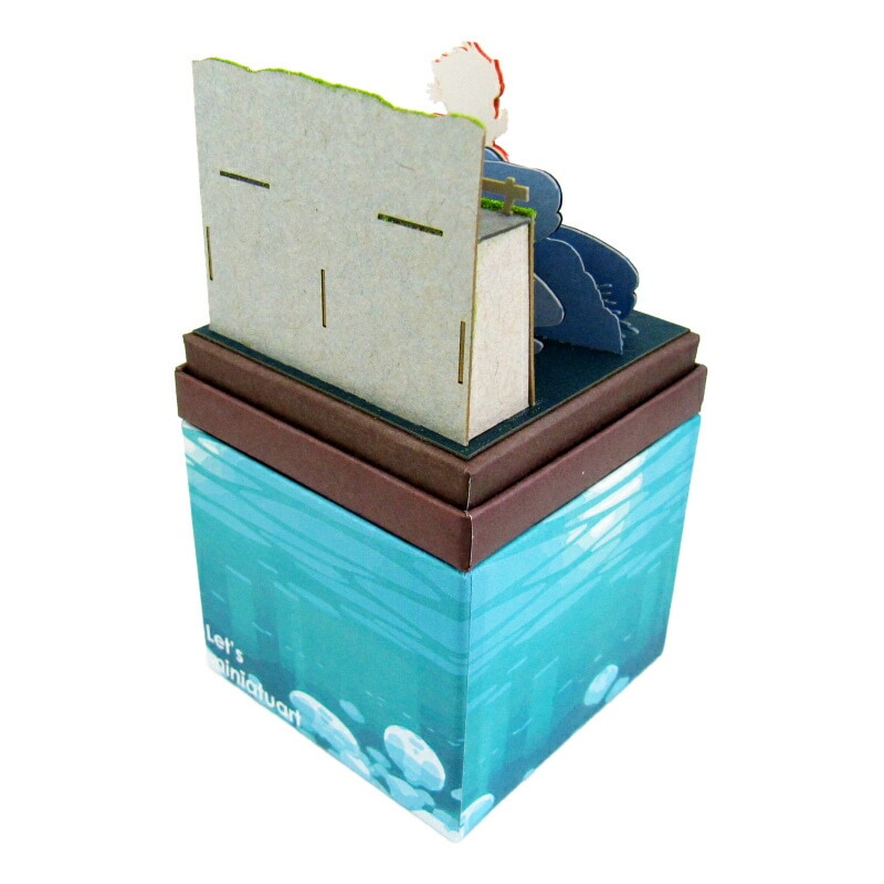 さんけい スタジオジブリ ミニ 水魚の上を走るポニョ (MP07-39)