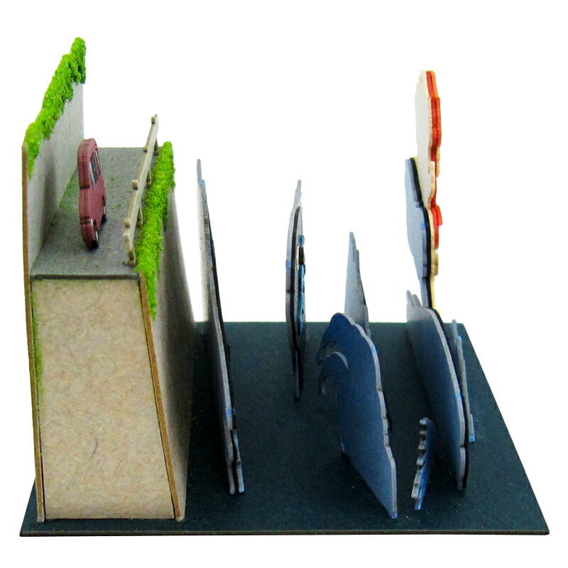 さんけい スタジオジブリ ミニ 水魚の上を走るポニョ (MP07-39)