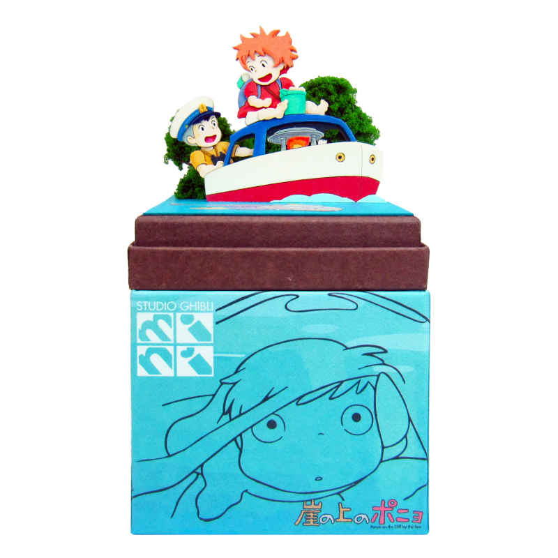 さんけい スタジオジブリ ミニ ポンポン船に乗って (MP07-40)