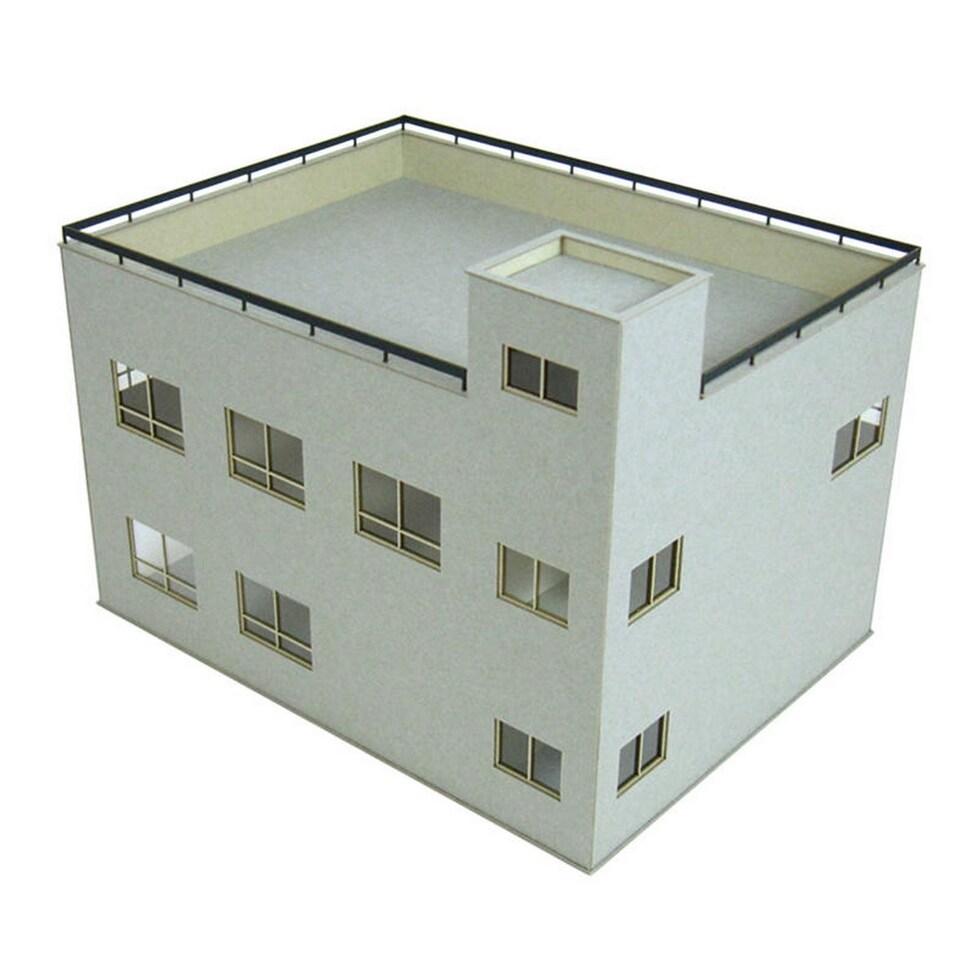 さんけい 情景 S=1/87・80 タクシー営業所 (MK05-52)