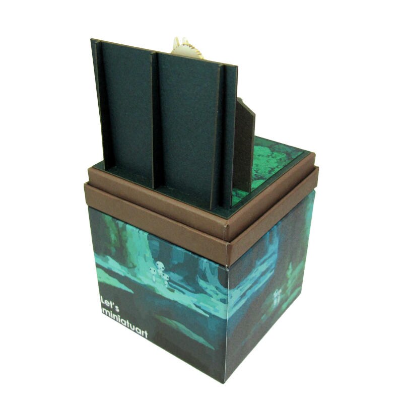 さんけい スタジオジブリ ミニ モロとアシタカ (MP07-42)