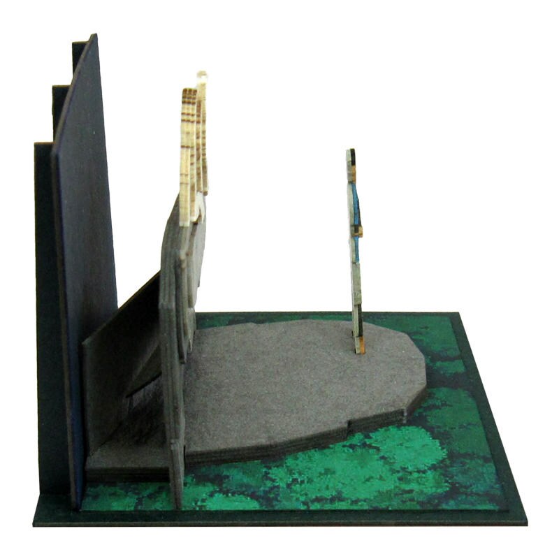 さんけい スタジオジブリ ミニ モロとアシタカ (MP07-42)