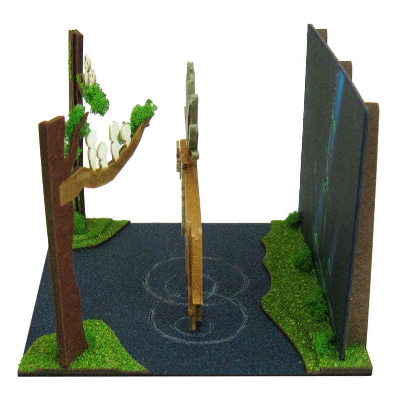 さんけい スタジオジブリ ミニ シシ神の森 (MP07-43)