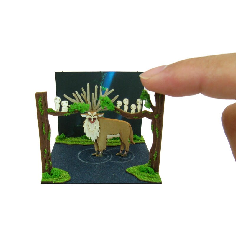 さんけい スタジオジブリ ミニ シシ神の森 (MP07-43)