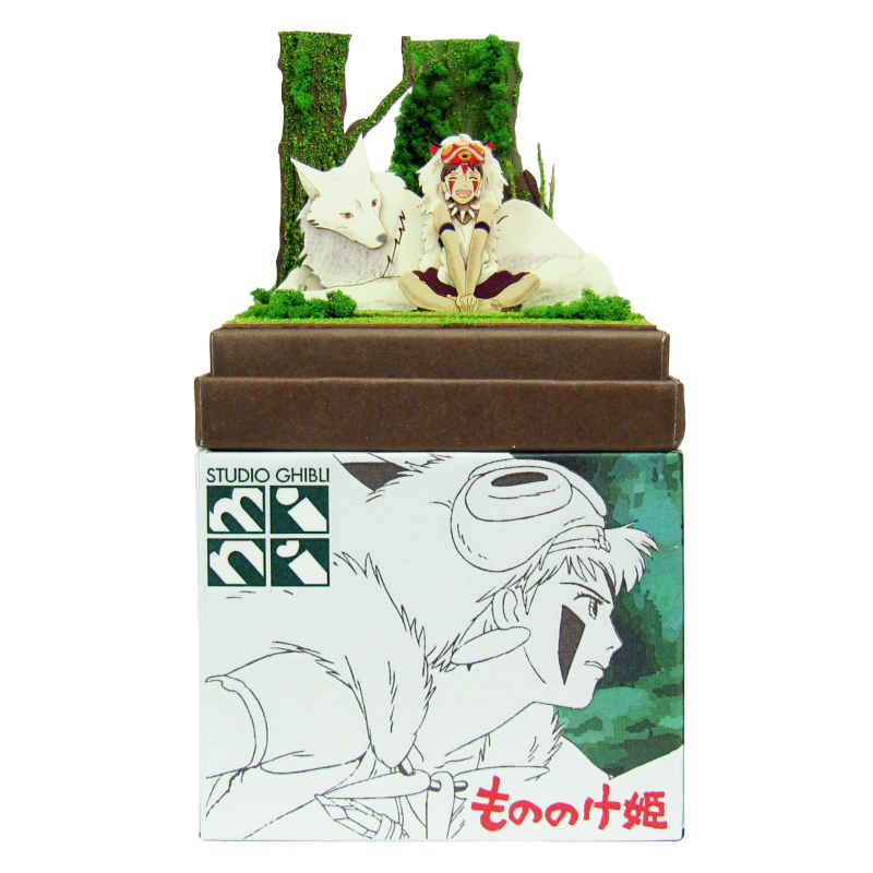 さんけい スタジオジブリ ミニ サンと山犬 (MP07-45)